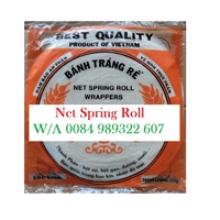 Rouleaux de printemps congelés Ben Tre Vietnam, pratiques et rapides, en papier de riz frais, frits, croustillants, sans saveur, pour enfants et adultes, en sachet