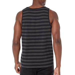 Wholesale Custom Men's Soft Quick Dry Workout Gym Fitness Tank Tops High Quality Breathable 100% Polyester Customized Color Logo - Product Image 4