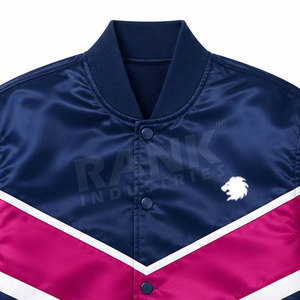 Chaqueta Varsity de Satén Ecológica en Oferta, Hecha con el Mejor Material, Diseño Superior, Chaqueta Varsity de Invierno de Satén - Product Image 4