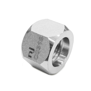 Raccord adaptateur C0319 en acier inoxydable haute pression, chrome trivalent, <span class=keywords><strong>manchon</strong></span> de tube SAE, coupe à 37 degrés - Product Image 2