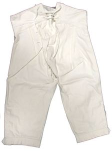 M.AFZAL PRODUCTS Men's High Waist Lightweight <b>Wool</b> Washed Equestrian Trousers Revolutionary Period Continental Style Trousers - Product Image 4