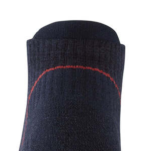 Men's <b>Ankle</b> <b>Socks</b> Breathable Knitted Sport <b>Socks</b> Summer Thin Spandex Polyester Solid Color Red Trim - Product Image 4