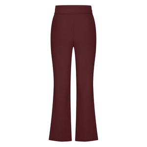 Nouvel Arrivage Leggings de Sport Évasés Taille Haute pour Femme Respirants Anti-Bactériens Marron Foncé pour la Course - Product Image 2