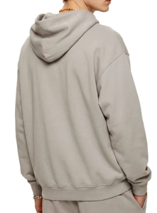 เสื้อฮู้ดผ้าฟลีซแบบเรียบง่าย ยูนิเซ็กซ์ ผ้าฝ้าย 100% น้ำหนัก 300 กรัม ระบายอากาศได้ดี สไตล์วินเทจ สตรีทแวร์ - Product Image 4