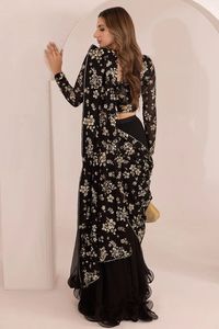 High Quality Custom Embroidery Printed Ethnic <b>Dress</b> for Women Stylish Fashionable Breathable Ankle-Length Quick Dry Stretchable - Product Image 5