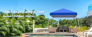 Heavy-Duty Portable Folding Gazebo Powder Coated Outdoor Events <b>Canopy</b> Tent for Fairs Garden Buildings Storage Pop-Up <b>Pergola</b> - Product Image 4