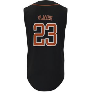 Camiseta de Béisbol Personalizada para Hombre, Sin Mangas, con Botones, Ropa Deportiva de Alto Rendimiento para Entrenamiento, Práctica, Competencia y Juego - Product Image 2