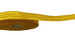 Feuille de chêne de haute qualité - Dentelle en rayonne Mylar dorée |   Tresse en dentelle dorée |   Bordure de vêtement sur mesure - Product Image 3