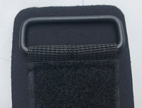Crochets en acier de qualité supérieure pour la musculation, sangles de levage robustes, logo personnalisé, crochet en acier pour la musculation avec revêtement en caoutchouc
