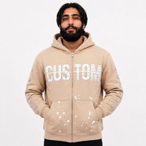 Proveedor Mayorista de Sudaderas Personalizadas, Sudaderas de Felpa Lavada, Estilo Urbano, para Minoristas Estadounidenses - Product Image 3