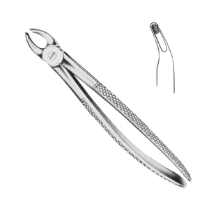 Pinzas de Extracción de Raíces Dentales Superiores de Acero Inoxidable de Alta Calidad con Agarre Ergonómico, Certificación CE, Fuente de Alimentación Manual - Product Image 2