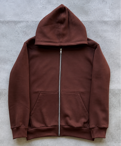 เสื้อฮู้ดซิปอัพโอเวอร์ไซส์สำหรับผู้ชาย สไตล์สตรีทแวร์ลำลอง - Product Image 3