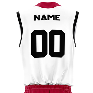 Conjuntos de Uniformes de Baloncesto Antibacterianos Unisex para Adultos de Talla Grande con Material Luminoso 100% Poliéster de Alta Calidad - Product Image 2