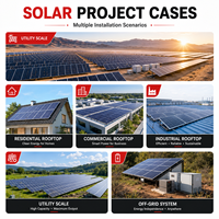 Panel Solar Monocristalino Tipo N de Doble Vidrio Bifacial con Tecnología Shingled TCL 705W 720W, Módulo Solar Fotovoltaico para Proyectos de Energía a Gran Escala