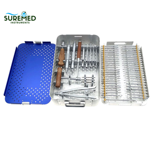 Orthopedic Broken Screw Extractor <b>Removal</b> Instrument Set Stainless Steel Surgical Orthopedic Tools With Sterilization <b>Box</b> - Product Image 1