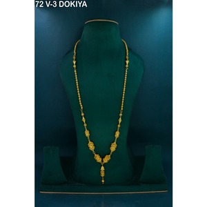 Exquisito Juego de Joyería para Mujer Chapado en Oro Estilo Medio Oriente de Dubái al por Mayor, Collares de Cadena, Joyería de Cuentas de Dubái de Alta Calidad - Product Image 3