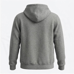 Sweat-shirt à capuche gris pour homme North Approach, coupe classique, en coton French Terry, avec poche avant, décontracté, pour l'automne - Product Image 2