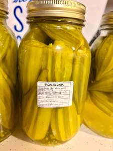 FACTORY WHOLESALE Canned Okra Slices 14.5 Oz Aluminum Can Ready for Cooking - Product Image 1