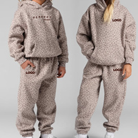 Nueva Edición 2026 Conjuntos de Sudadera con Capucha Personalizados para Niños, Ropa Infantil Unisex, Trajes Deportivos para Niños, Conjuntos de Joggers de Felpa de Algodón Premium