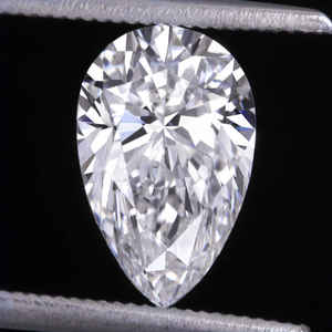 Diamant CVD rond brillant de 2,0 carats certifié IGI, VVS2, cultivé en laboratoire, taille poire, pour la fabrication de bijoux de mariée, avec certificat - Product Image 2