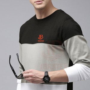 Sudaderas ligeras de diseño personalizado en color sólido para hombre, sudaderas básicas de alta calidad a precio económico para hombre - Product Image 4