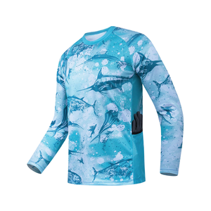 Camisa de Pesca Ligera de 150 GSM, Tejida, con Botones, Resistente al Agua, Costuras Planas sin Desgarros, Ropa Casual para Pesca al Aire Libre - Product Image 2