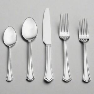 Ensemble de couverts en acier inoxydable robuste pour restaurants professionnels, hôtels, services de restauration et de restauration collective - Product Image 4