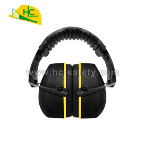 Orejeras de Seguridad Plegables A812, Equipo de Protección Auditiva, Construcción Duradera de ABS, Cojín Suave, Certificación CE ANSI - Product Image 4