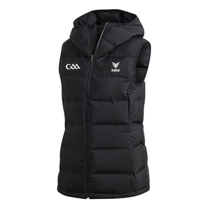 Chaleco Acolchado Negro Informal de Invierno para Hombre, Chaleco sin Mangas con Dos Bolsillos Laterales con Cremallera, Talla Grande, Impermeable, Cortavientos, Reversible - Product Image 2