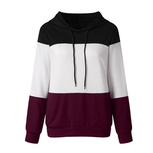 Sudadera con Capucha para Mujer, Estilo Casual, Cómoda, de Manga Larga, para Invierno, Estilo Urbano, Corte Holgado, Multicolor - Product Image 4