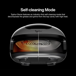 โดม 2 เอไอ สมาร์ท แอร์ฟรายเออร์, หม้อทอดไร้น้ำมันขนาดใหญ่แบบแบน พร้อมระบบทำความร้อนด้านบนและด้านล่าง, หม้อทอดดิจิตอลทำความสะอาดตัวเองได้ - Product Image 6