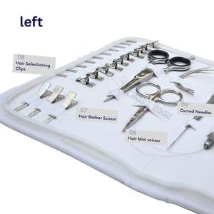 Kit de Herramientas para Extensiones de Cabello con Micro Anillos y Micro Eslabones OEM para Salón, con Alicates Aplicadores de Acero Inoxidable, Agujas de Coser y Gancho para Cabello - Product Image 4