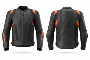 Trendy Apparel Safety Motorcycle Riding Jacket PU Leather Armored Protective Breathable Racing Motorbike Gear Mesh Panel Jackets - Product Image 4
