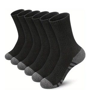 Breathable Sweat Boys Girls Sport Soccer Football Plain <b>Long</b> Socks Over Knee Cotton/Polyester Socks Non <b>slip</b> Daily Wear Spring - Product Image 4