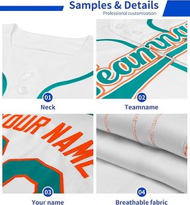 เสื้อทีมเบสบอลผู้ชายสำหรับฤดูหนาว พิมพ์ลายด้วยความร้อน เป็นมิตรกับสิ่งแวดล้อม กันน้ำ ระบายอากาศได้ดี ผลิตจากโพลีเอสเตอร์/ไนลอน - Product Image 6