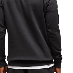 Sweat-shirt noir slim fit pour homme, en molleton premium, col rond, style décontracté, streetwear, pour tous les jours - Product Image 6