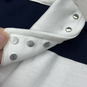 Camiseta de Fútbol de Algodón 100% Personalizada, Camiseta Deportiva de Rugby, Camiseta de Fútbol a Rayas, Fabricante de Camisetas Polo para Hombre - Product Image 6