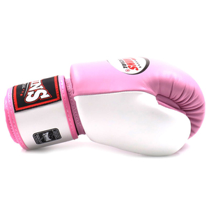 New Twins Sparring Yellow Orange Kick Boxing Gloves <b>Strap</b> Closure Handmade Padding Soft Mold Training Twins Fighting Gloves - Product Image 6