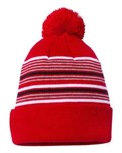 Gorro de Punto Acrílico Jacquard Estilo Urbano con Logo Bordado, Gorro de Invierno Cálido con Puño, Jacquard 2026 - Product Image 5