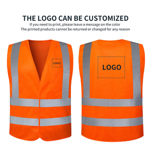 เสื้อกั๊กนิรภัยสะท้อนแสงคุณภาพสูงสำหรับผู้ชาย ผลิตตามสั่ง OEM รุ่นใหม่ กันน้ำ ทำจากวัสดุโพลีเอสเตอร์ - Product Image 6