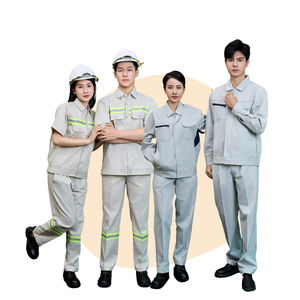 Ensemble de vêtements de travail sur mesure, pantalon cargo pour chantier, vêtements de travail pour ouvriers d'usine, combinaison de soudage, OEM/ODM/FAIBLE MOQ - Product Image 2