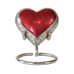 Urnas de cremación de corazón de estilo americano para adultos, suministros funerarios de cenizas humanos, urnas personalizadas de alta calidad - Product Image 1