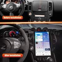 Autoradio Android 14.4'' avec GPS et écran Tesla pour Nissan 370Z 2009-2021, lecteur multimédia automobile, autoradio stéréo