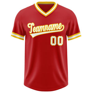 Ropa deportiva personalizada para equipos de competición, camisetas de béisbol, uniforme atlético profesional para partidos de liga, camisetas de béisbol - Product Image 3
