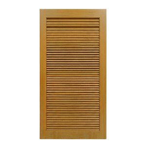 High End <b>Rustic</b> Solid Wood Louvered <b>Doors</b> with Premium Surface Finish for Interior Residential and Commercial Projects - Product Image 1