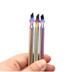 Juego de Herramientas de Acero Inoxidable de Doble Punta para Empujar Cutículas, Reutilizable, de Grado Profesional para Salón de Belleza - Product Image 3