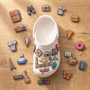 Fournisseur en gros de breloques pour chaussures en PVC, décoration de chaussures avec logo personnalisé, production OEM pour distributeurs, détaillants et marques de chaussures - Product Image 3