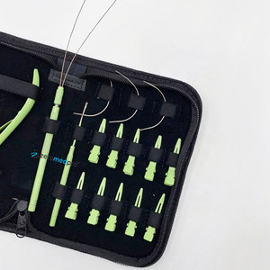 Wholesale Surgical Grade Stainless Steel Hair <b>Extension</b> <b>Micro</b> Ring Applicator and Removal Pliers Tools Kit Set - Product Image 4