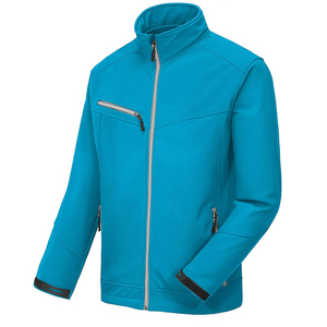 Veste softshell personnalisée pour homme, hiver, col montant, doublure polaire, imperméable, séchage rapide, tissu respirant, randonnée en plein air - Product Image 6