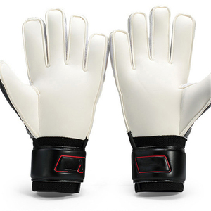 Football Goalkeeper Gloves Full Finger Non-Slip Breathable Adjustable Wrist <b>Strap</b> Unisex Leather Sports Gear - Product Image 3